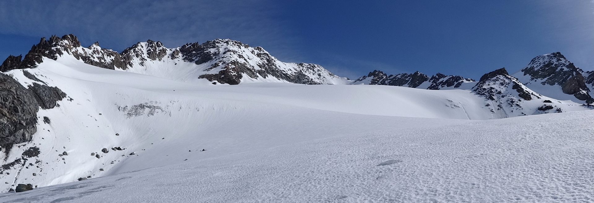 #2 Glacier de Chavière : Vue panoramique. Glacier de Chavière : Vue panoramique.