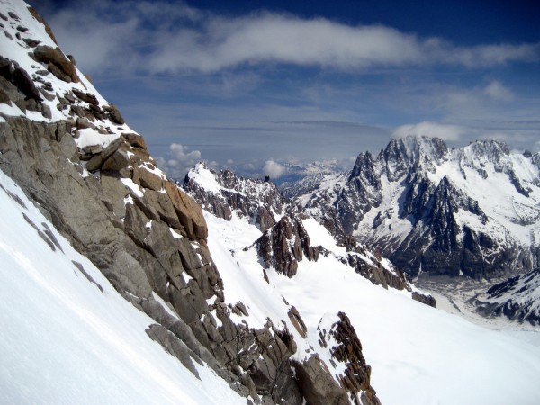 #4 Vue sur la vallée blanche : ... avant que le temps ne se dégrade ... Vue sur la vallée blanche : ... avant que le temps ne se dégrade ...