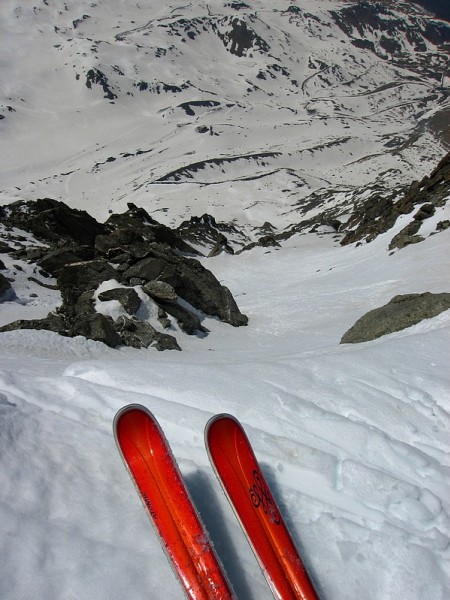 #6 Péclet-Polset : Belle ambiance au départ du couloir W Péclet-Polset : Belle ambiance au départ du couloir W