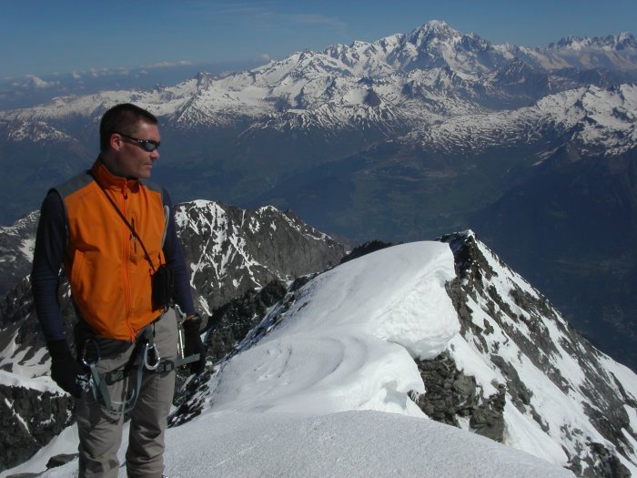 #1 Loic au sommet : Il ne reste plus qu Loic au sommet : Il ne reste plus qu'a descendre.