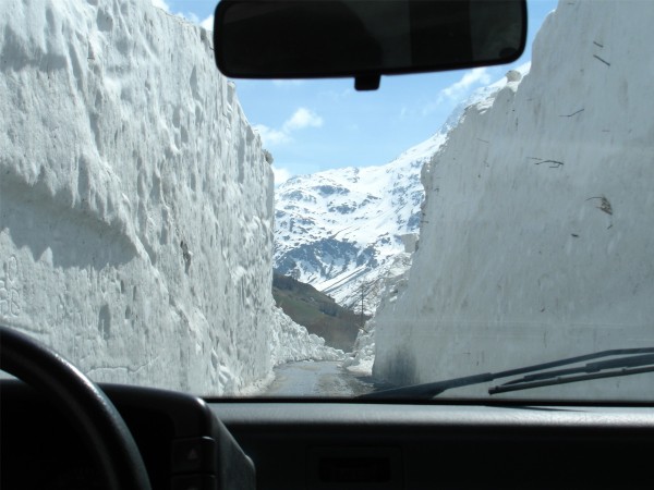 Route d'Avérole : Ambiance sur la route !!