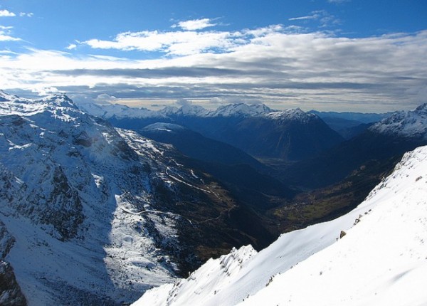 #1 plaine de Rochetaillée : Petites Rousses au second plan, Taillefer-Armet au fond. plaine de Rochetaillée : Petites Rousses au second plan, Taillefer-Armet au fond.