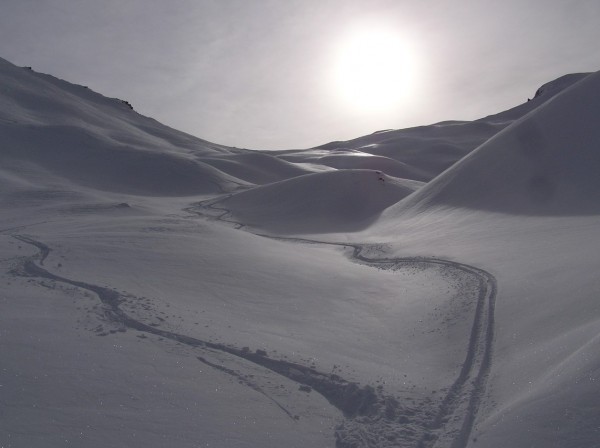 #4 Milieu de descente : ça fait bien hivernal cette neige Milieu de descente : ça fait bien hivernal cette neige
