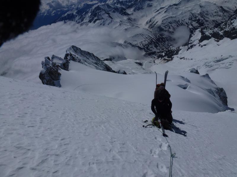 #12 Mont Dolent : allez, encore un petit effort Mont Dolent : allez, encore un petit effort