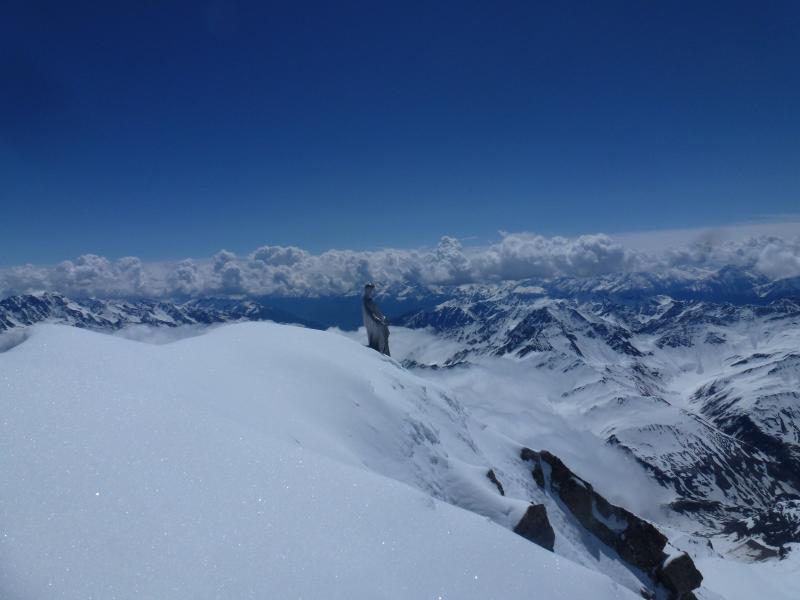 #13 Mont Dolent : summit ! il est 12h Mont Dolent : summit ! il est 12h