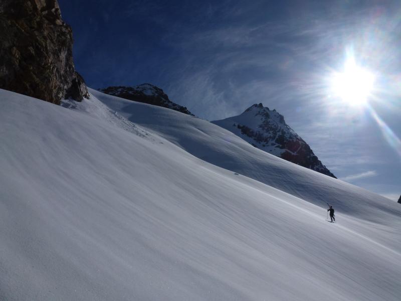 #7 Mont Dolent : Sébastien, en crampons Mont Dolent : Sébastien, en crampons