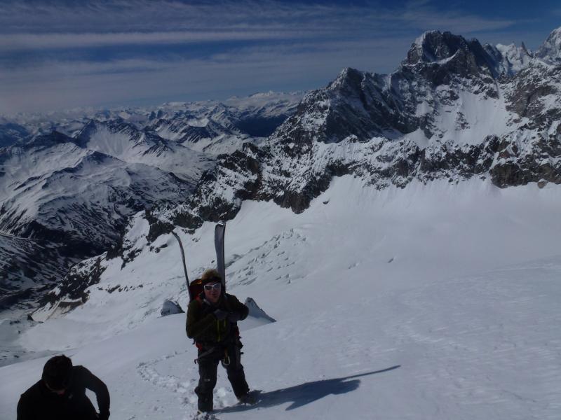#9 Mont Dolent : Paysage magnifique, en arrière plan, les Grandes Jorasses Mont Dolent : Paysage magnifique, en arrière plan, les Grandes Jorasses