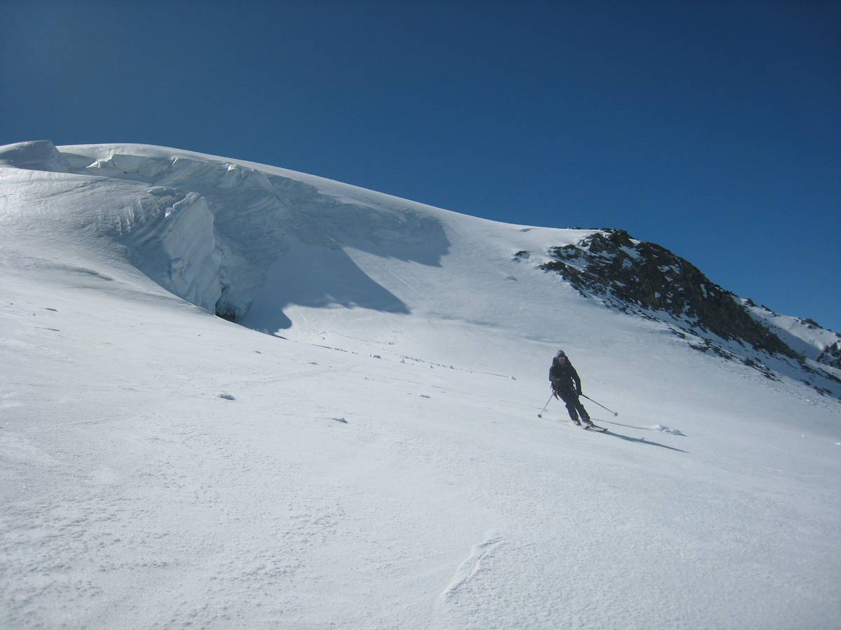 #2 Toz bis : sous les seracs de l Toz bis : sous les seracs de l'epaule