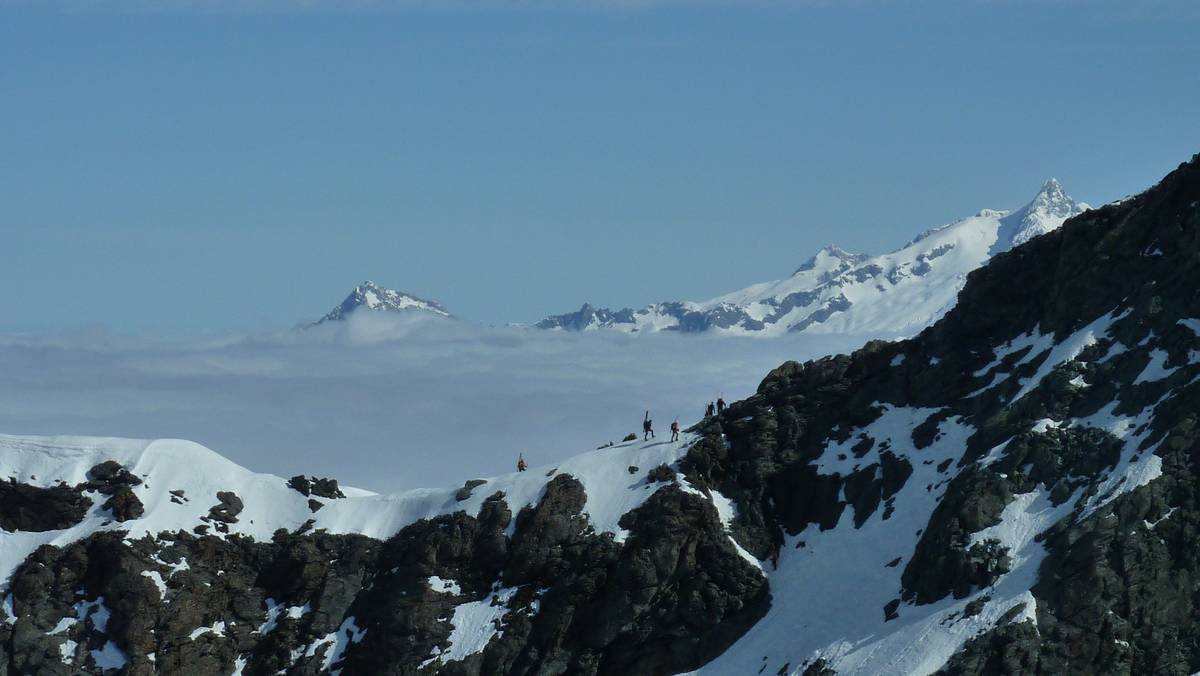 col des Roches : les poursuivants arrivent