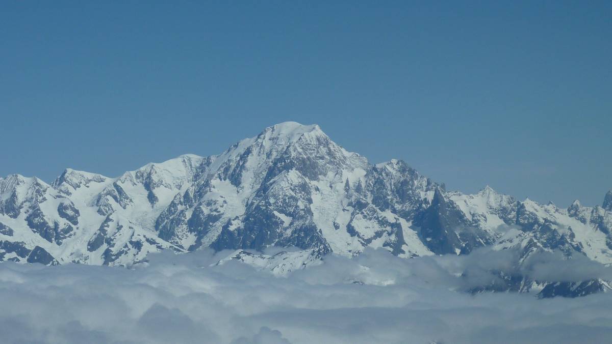 Mont Blanc : du sommet, on ne voit que lui !!