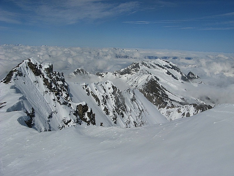 #1 petite et moyenne face nord : Depuis le sommet petite et moyenne face nord : Depuis le sommet