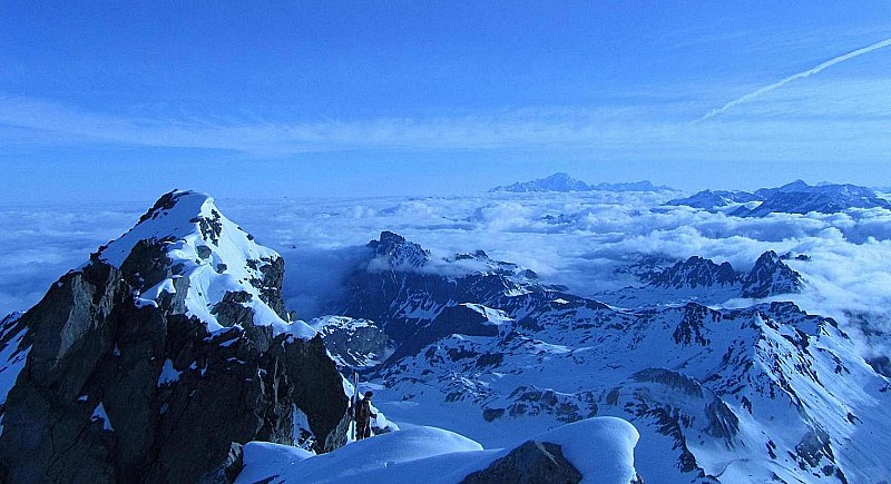 #3 Cest quoi la montagne au fond? : Depuis l Cest quoi la montagne au fond? : Depuis l'Aiguille de Péclet
