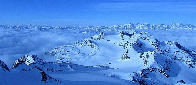 #5 Pointe du Bouchet, Ecrins... : depuis l Pointe du Bouchet, Ecrins... : depuis l'aiguille de Péclet
