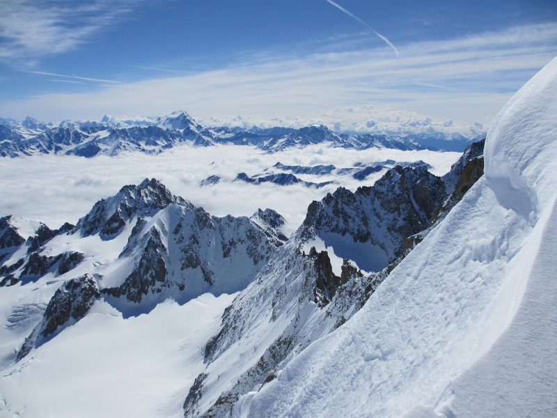 #8 Du sommet : Vue sur l Du sommet : Vue sur l'Italie