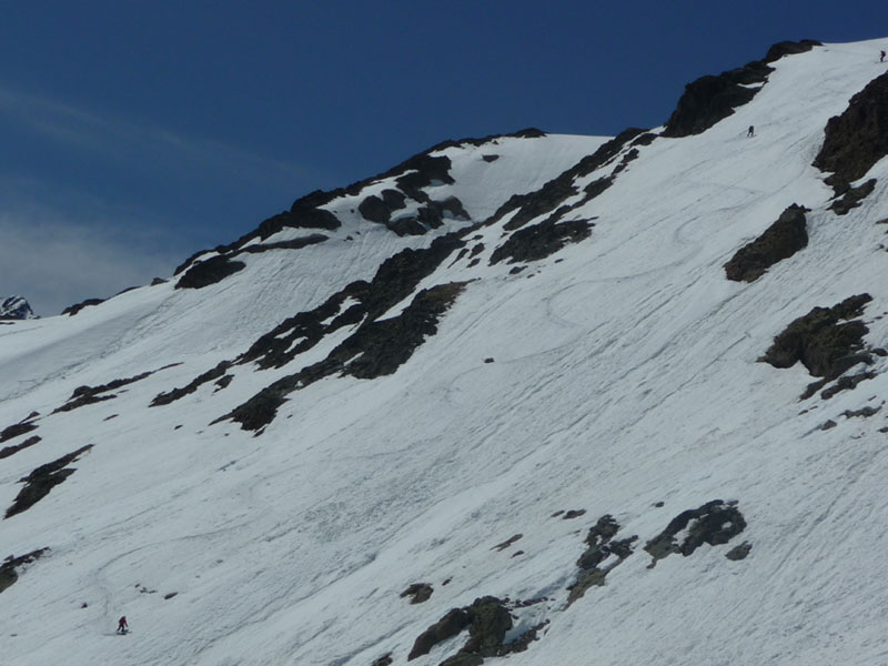 #9 Pente E Aiguille Noire : Aiguille Noire: Autre versant couloir E Pente E Aiguille Noire : Aiguille Noire: Autre versant couloir E