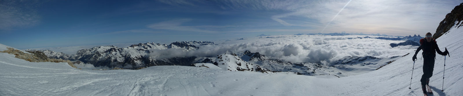 #13 Panorama : Panorama sur fond des aiguilles d Panorama : Panorama sur fond des aiguilles d'arves