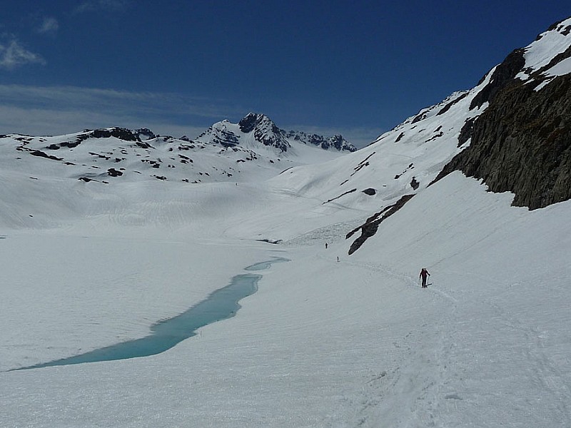 #10 Retour le long des lacs : Retour le long du lac Blanc Retour le long des lacs : Retour le long du lac Blanc