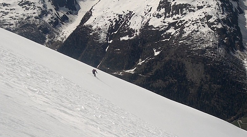 #1 Guillaume : La partie lisse en neige dure Guillaume : La partie lisse en neige dure