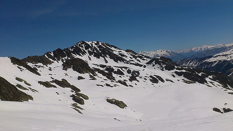 #10 Cime du Sambuis : Beaucoup moins enneigé le versant sud ! Cime du Sambuis : Beaucoup moins enneigé le versant sud !
