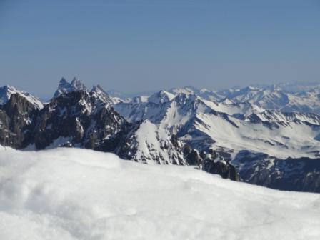 #8 aiguille d aiguille d'arves : depuis le sommet