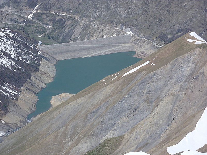 #5 Lac de Grand-Maison : Le niveau est assez bas. Lac de Grand-Maison : Le niveau est assez bas.