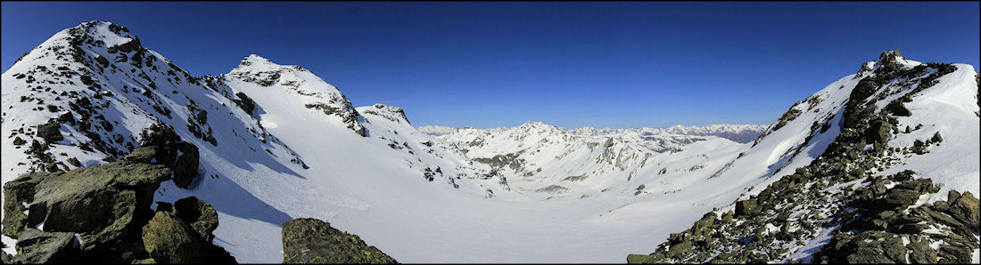 #26 col Pierre Lory : Pointe du Bouchet sur la gauche col Pierre Lory : Pointe du Bouchet sur la gauche