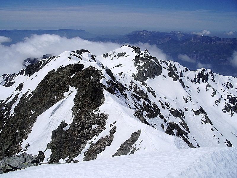 #2 Vers la Dent du Pra : Du sommet de Belle Etoile Vers la Dent du Pra : Du sommet de Belle Etoile