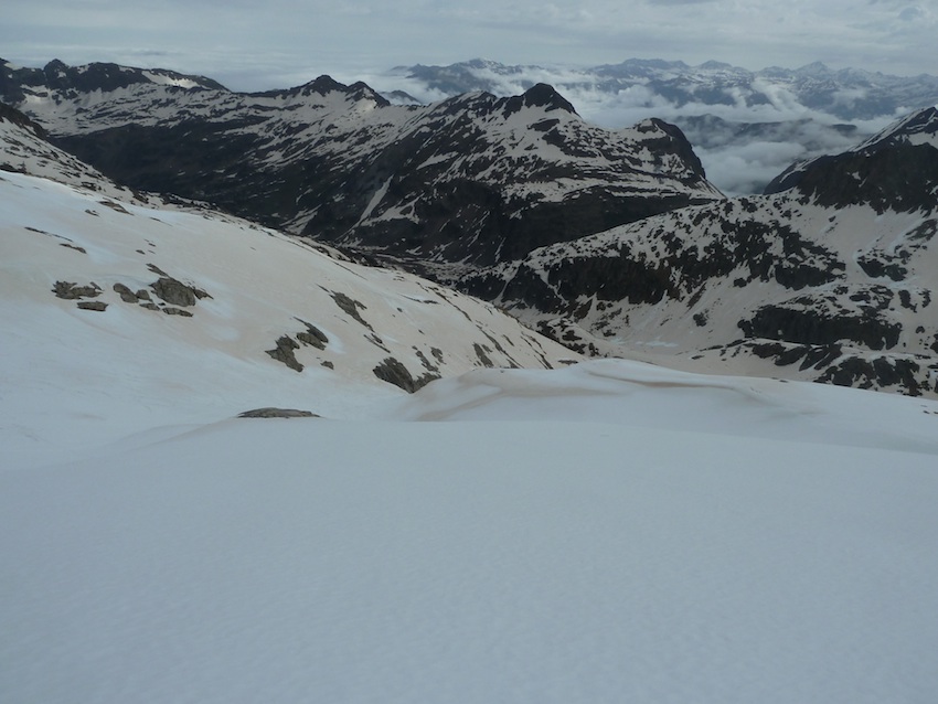 #5 Descente : Neige marbrée Descente : Neige marbrée