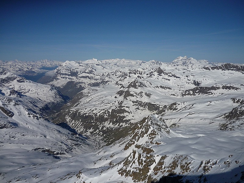 #3 Levanna : Grande Motte, Grande Casse, Dômes Vanoise, et vallée de l Levanna : Grande Motte, Grande Casse, Dômes Vanoise, et vallée de l'Arc...