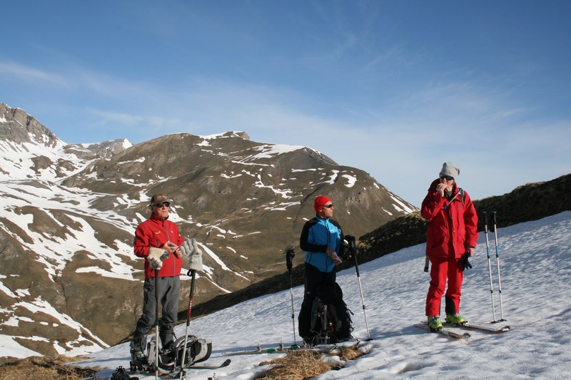 #1 Petite pause : L Petite pause : L'enneigement est enfin continu.