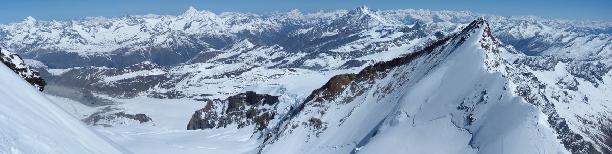 #25 Panorama sommital : Vers le nord Panorama sommital : Vers le nord