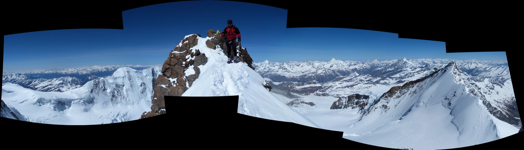 #24 Sommet de la Suisse : Panorama 200° sur l Sommet de la Suisse : Panorama 200° sur l'ensemble des Alpes