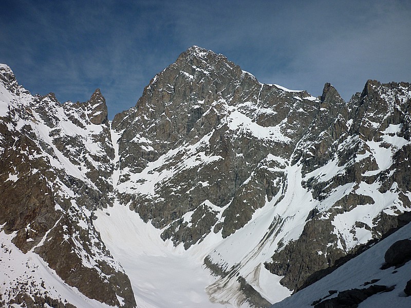 #1 bosse de la momie : face sud des écrins et col des avalanches bosse de la momie : face sud des écrins et col des avalanches