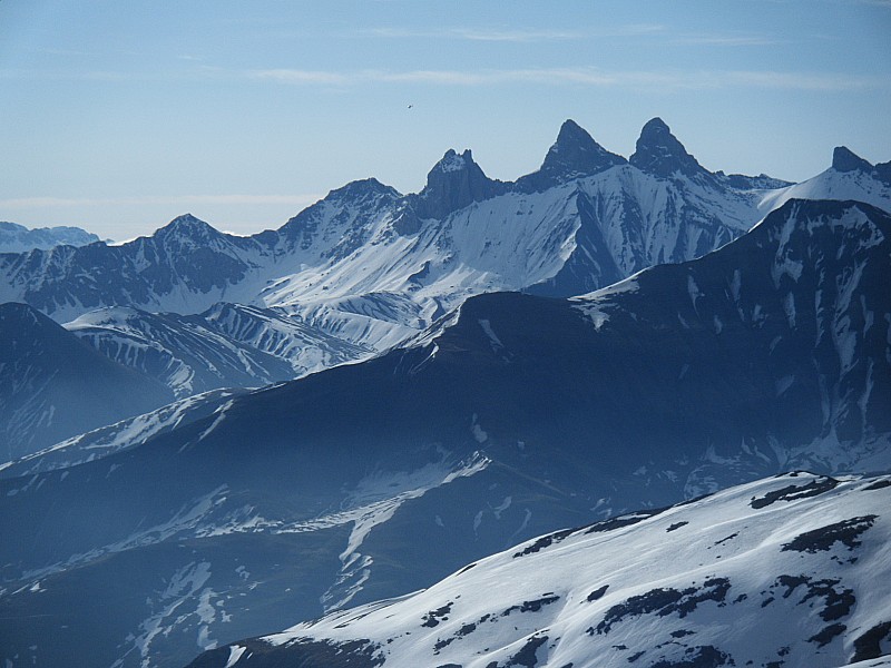 #8 aiguilles d aiguilles d'Arves : je sais, vous les avez vues x fois, mais elles sont si belles, non ?