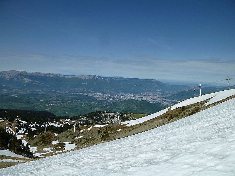#2 Montée : Le printemps est arrivé!: Grenoble au fond Montée : Le printemps est arrivé!: Grenoble au fond