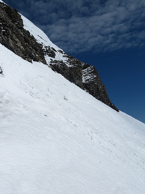#3 Terminus à skis : à la base des rochers. Terminus à skis : à la base des rochers.