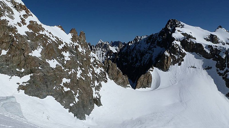 #9 Dôme des Ecrins : Col des Ecrins et Roche Faurio, je crois (on n Dôme des Ecrins : Col des Ecrins et Roche Faurio, je crois (on n'est pas du coin)