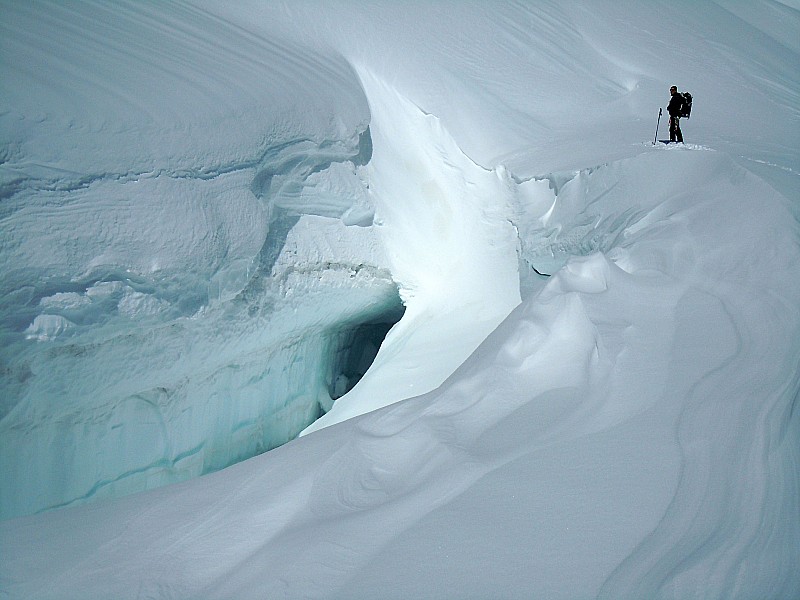 #7 Crevasse : Dans cette rando, c Crevasse : Dans cette rando, c'est les photos qui font prendre le plus de risques.