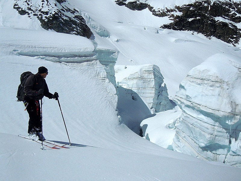 #10 séracs : Ceux du glacier Sud de la Gurraz. séracs : Ceux du glacier Sud de la Gurraz.