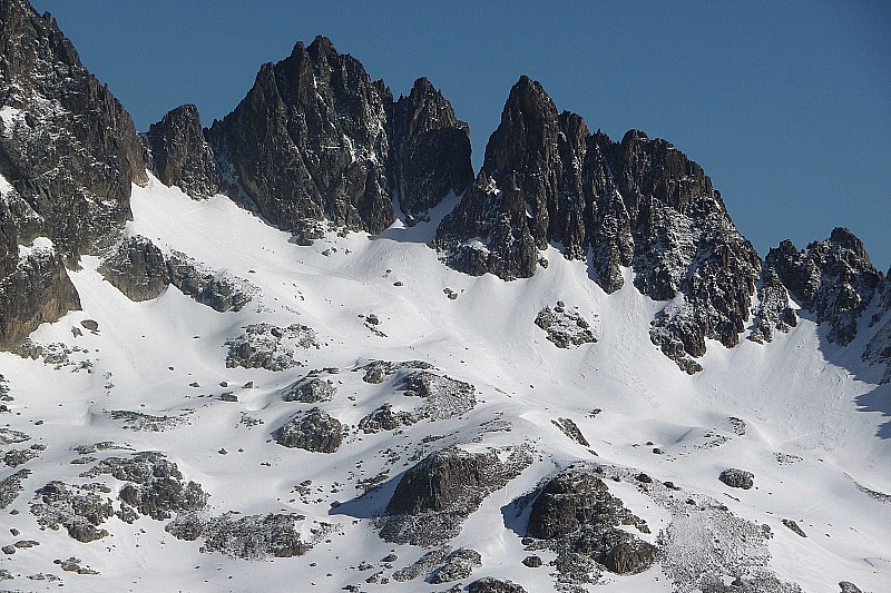 #5 Coup de Sabre : Zoom sur les Aiguilles d Coup de Sabre : Zoom sur les Aiguilles d'Argentières.