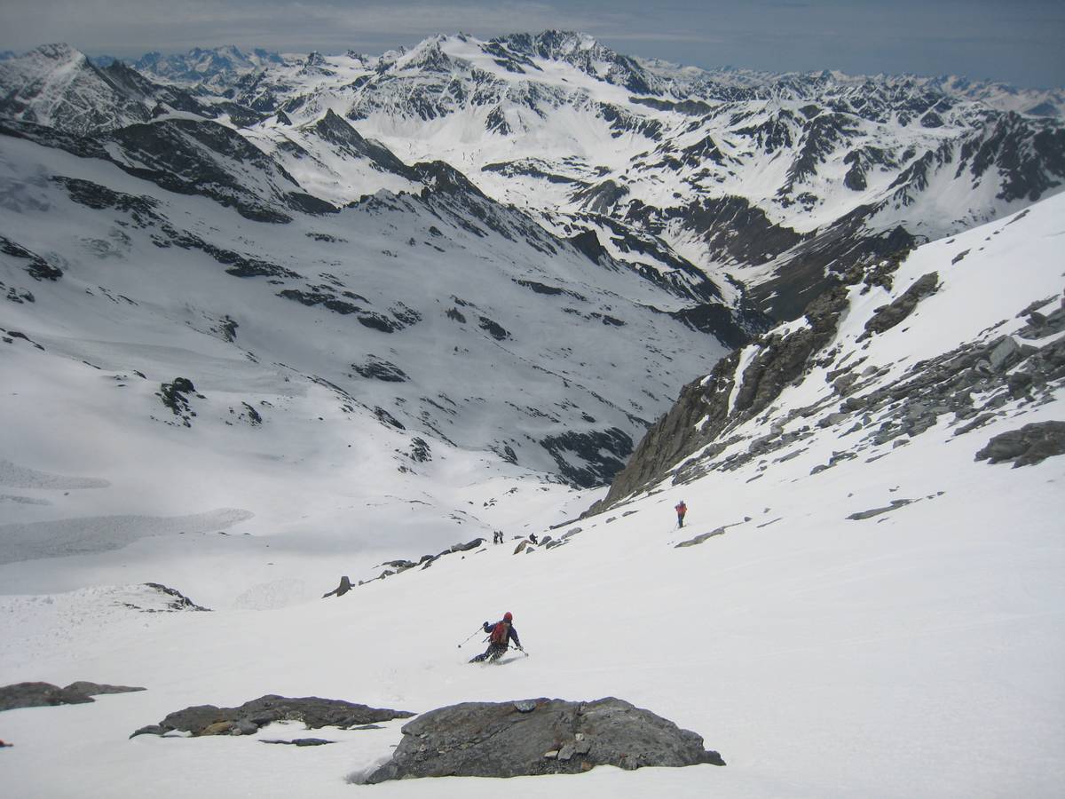 #4 Face SW : du tres bon ski dans cette face Face SW : du tres bon ski dans cette face