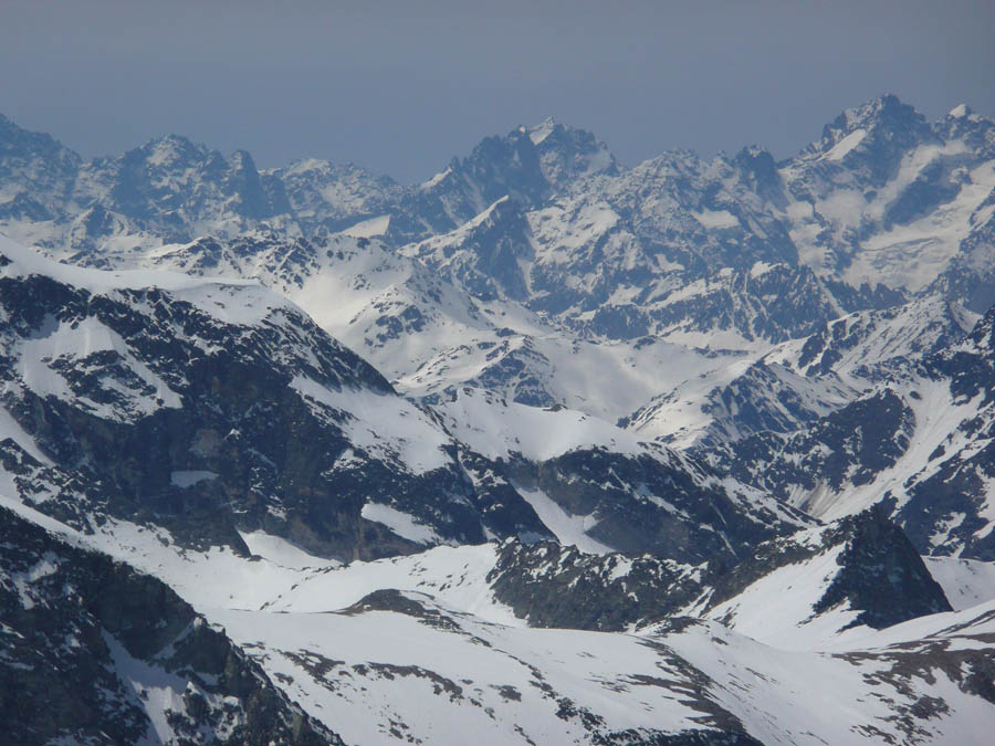 #10 De la Meije au Pelvoux : La vue est ouverte vers les Ecrins... De la Meije au Pelvoux : La vue est ouverte vers les Ecrins...