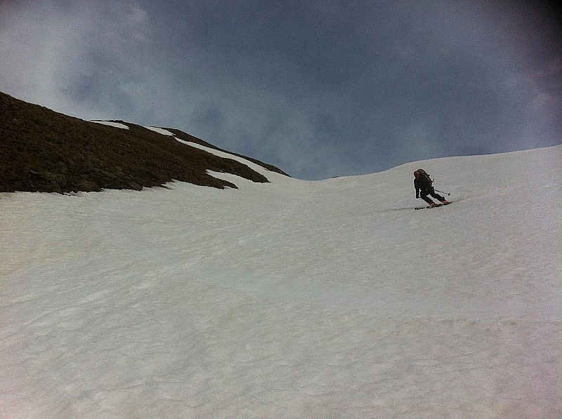 #20 Descente : Haut du thalweg. Descente : Haut du thalweg.