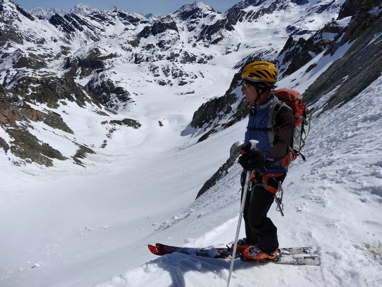 #21 Dans les starting-blocks : Polito toujours prêt le premier pour la descente. Dans les starting-blocks : Polito toujours prêt le premier pour la descente.
