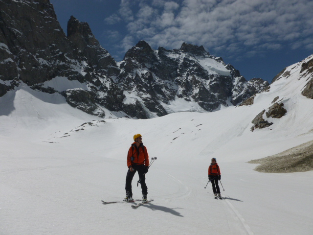 #13 Pic Coolidge : Cruising sur la moquette du glacier noir... Pas envie de redescendre ! Pic Coolidge : Cruising sur la moquette du glacier noir... Pas envie de redescendre !