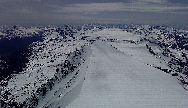 #10 Grande Casse : la pointe Mathews et les glaciers de la Vanoise Grande Casse : la pointe Mathews et les glaciers de la Vanoise