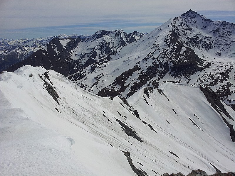 #6 Belle Plinier : Le haut de la face SE Belle Plinier : Le haut de la face SE