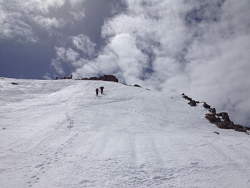 #2 cime de la cochette : pente finale cime de la cochette : pente finale
