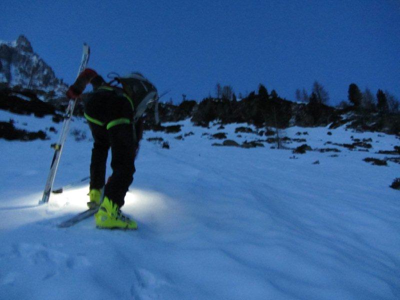#1 Chaussage à 1900 : neige bien gelée en profondeur Chaussage à 1900 : neige bien gelée en profondeur