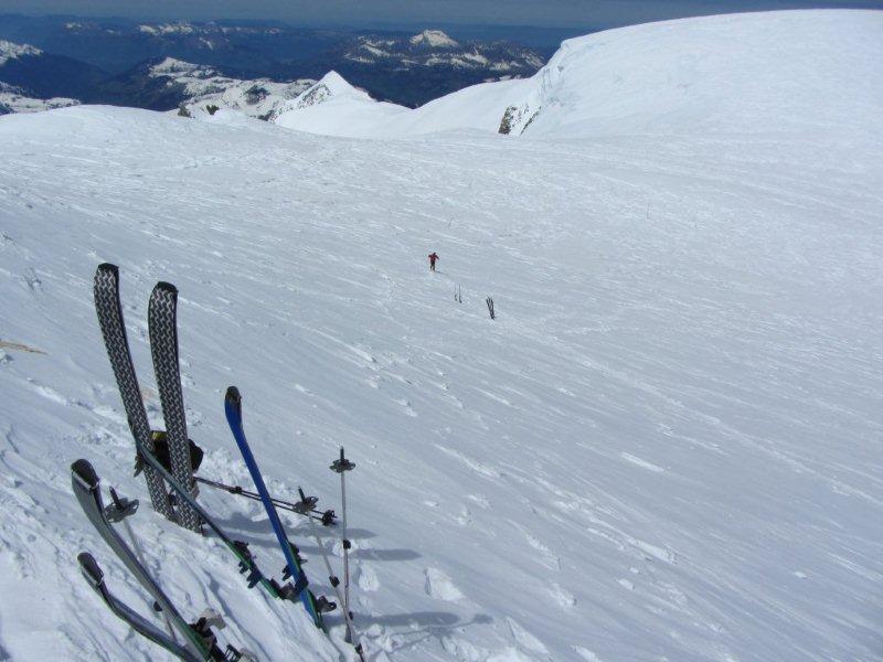 #15 Vallot : certains pose les skis sous Vallot Vallot : certains pose les skis sous Vallot